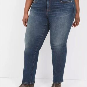 Lane Bryant size 22 Genius Fit Straight Leg Jean